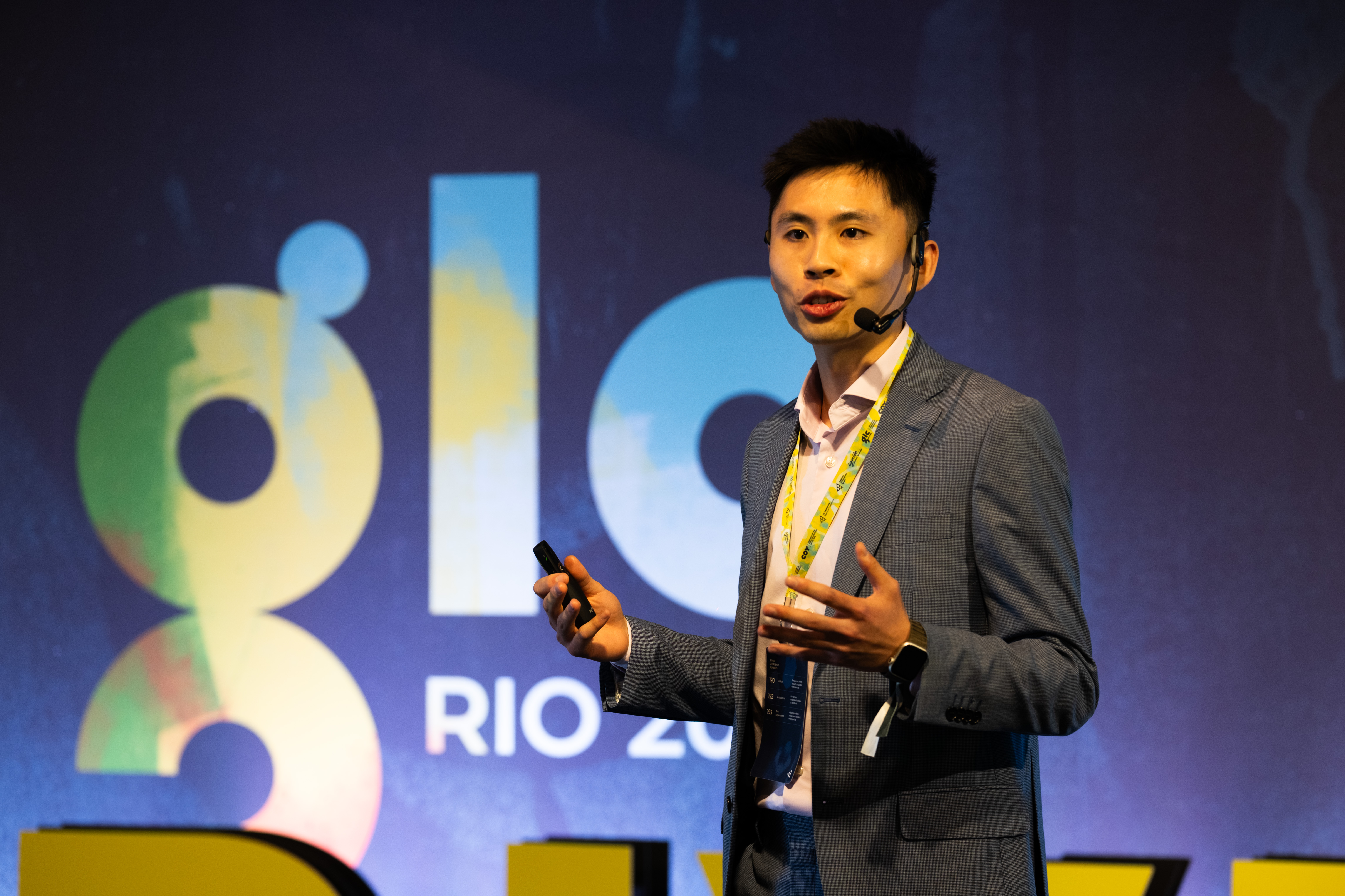 Keynote at global conference, Rio