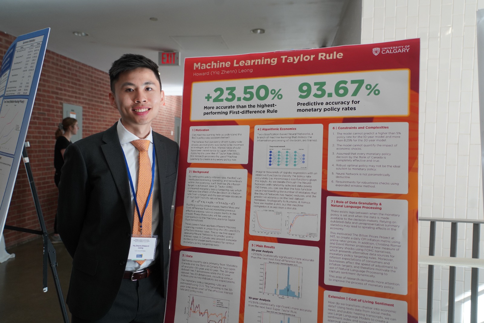 Machine Learning Taylor Rule research poster